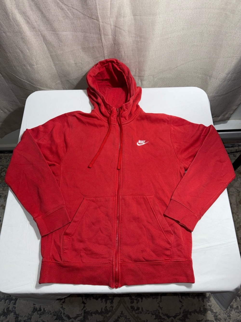 Nike Men's Sportswear Club Fleece Full Zip-Up Hoodie Size Small